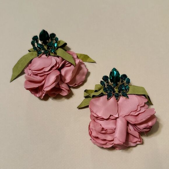 Boho flower earrings N671 - Picture 2 of 5